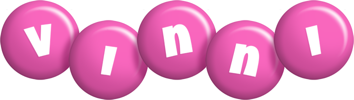 Vinni candy-pink logo