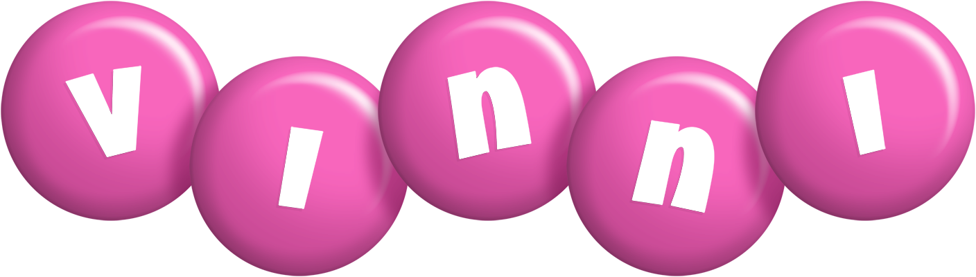 Vinni candy-pink logo