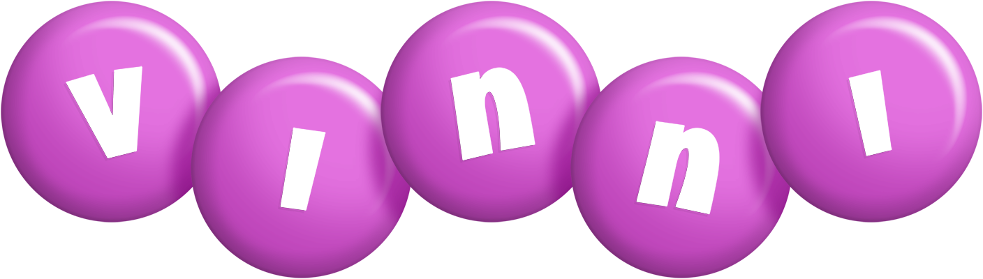 Vinni candy-purple logo