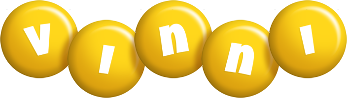 Vinni candy-yellow logo