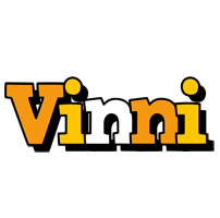 Vinni cartoon logo