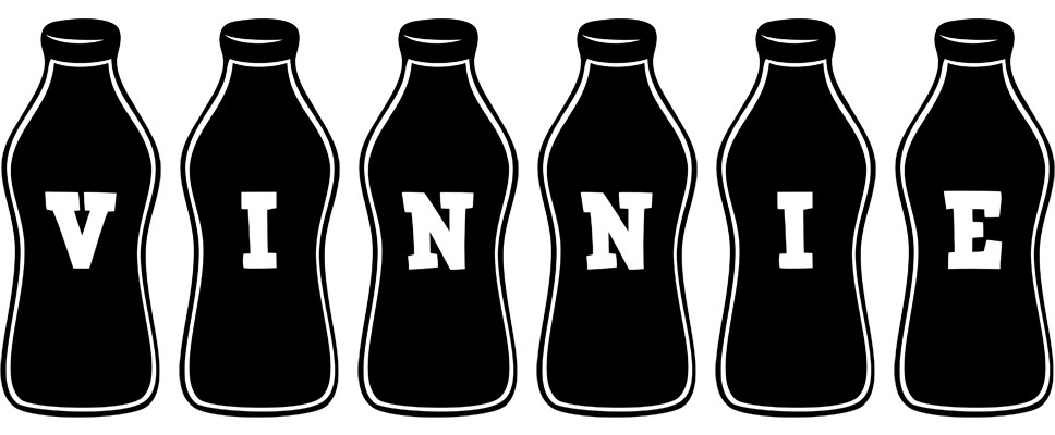 Vinnie bottle logo