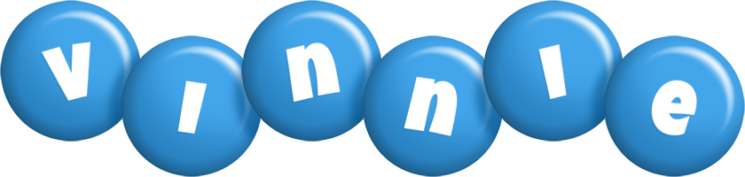 Vinnie candy-blue logo