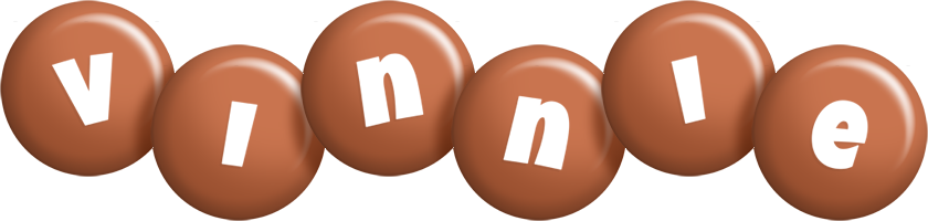 Vinnie candy-brown logo