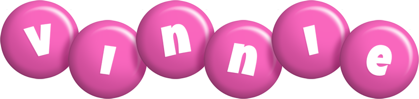 Vinnie candy-pink logo