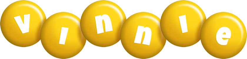 Vinnie candy-yellow logo