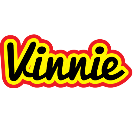 Vinnie flaming logo