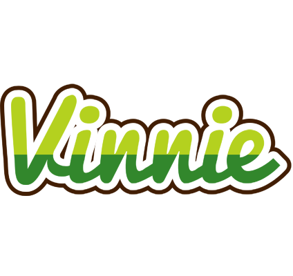 Vinnie golfing logo