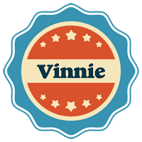 Vinnie labels logo