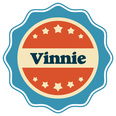 Vinnie labels logo