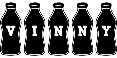 Vinny bottle logo