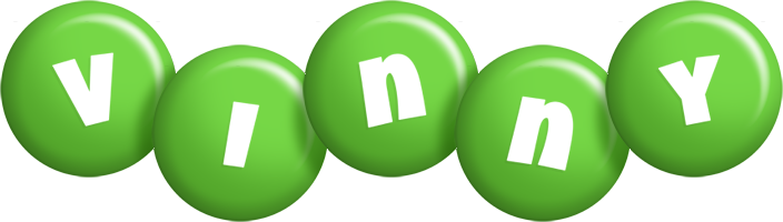 Vinny candy-green logo