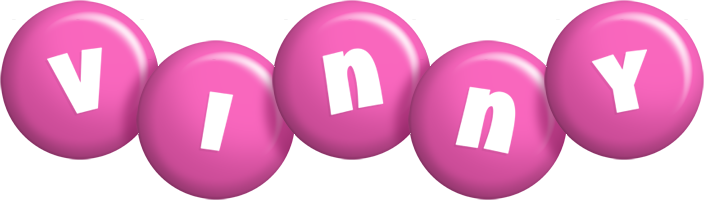 Vinny candy-pink logo