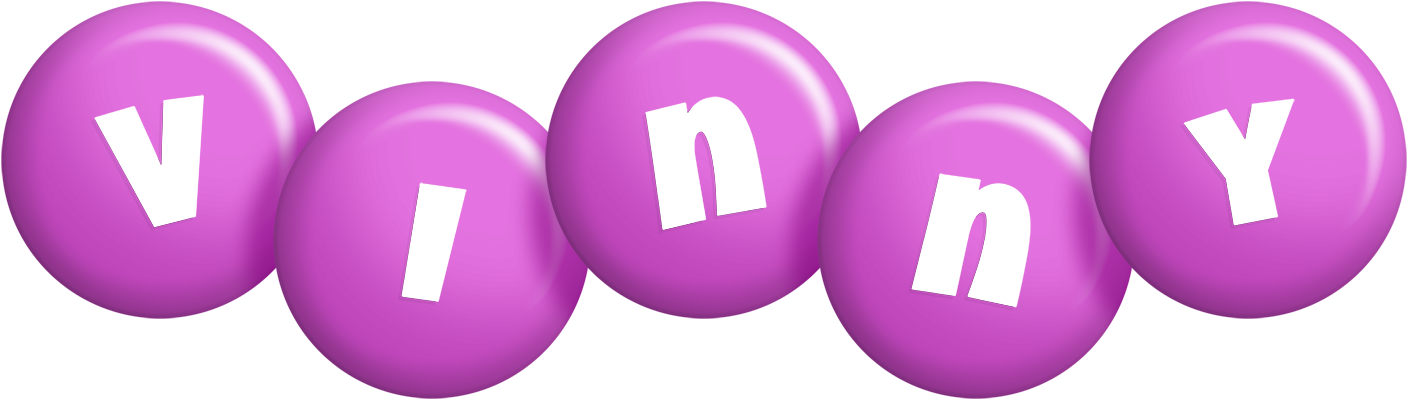 Vinny candy-purple logo