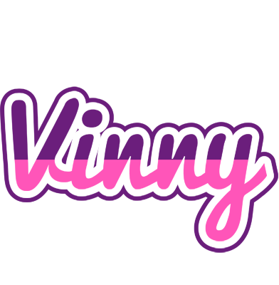 Vinny cheerful logo