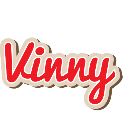 Vinny chocolate logo