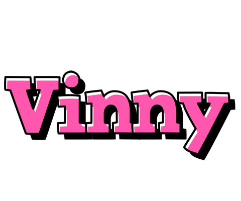 Vinny girlish logo