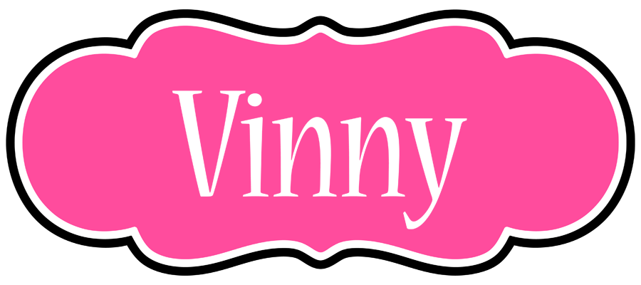 Vinny invitation logo