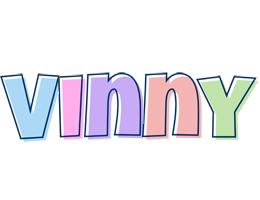 Vinny pastel logo