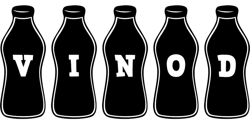 Vinod bottle logo
