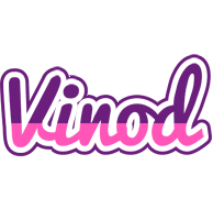 Vinod cheerful logo