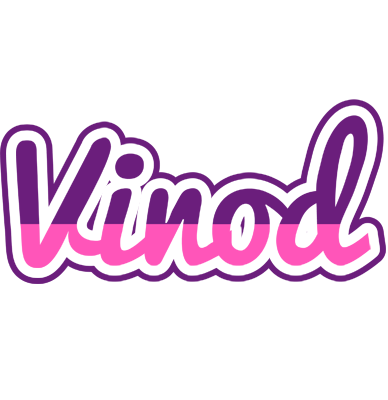 Vinod cheerful logo