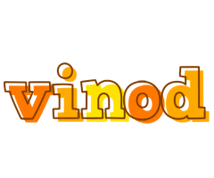 Vinod desert logo