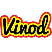 Vinod flaming logo