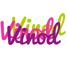 Vinod flowers logo