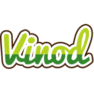 Vinod golfing logo