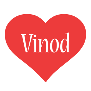 Vinod love logo