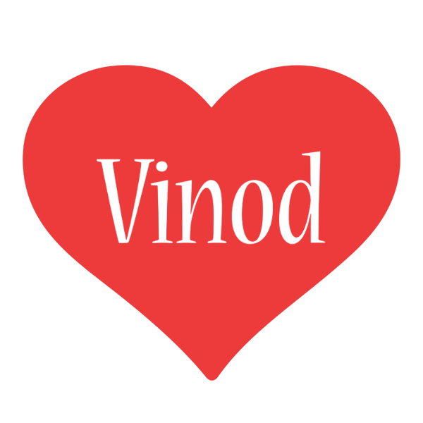 Vinod love logo