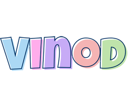 Vinod pastel logo