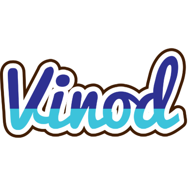 Vinod raining logo