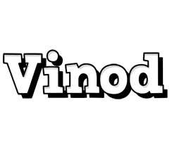 Vinod snowing logo