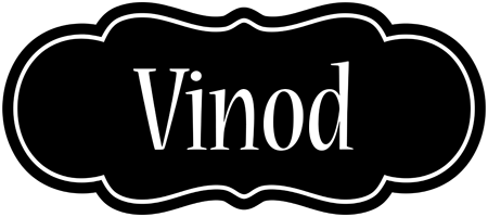 Vinod welcome logo