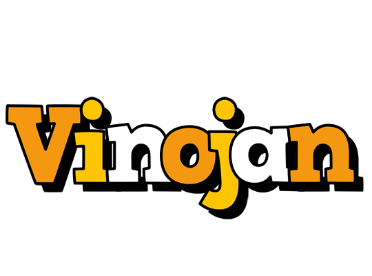 Vinojan cartoon logo