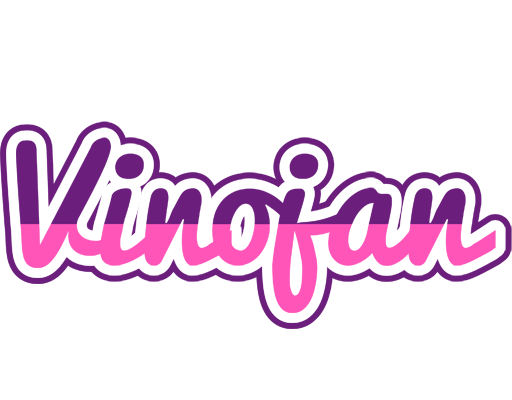 Vinojan cheerful logo