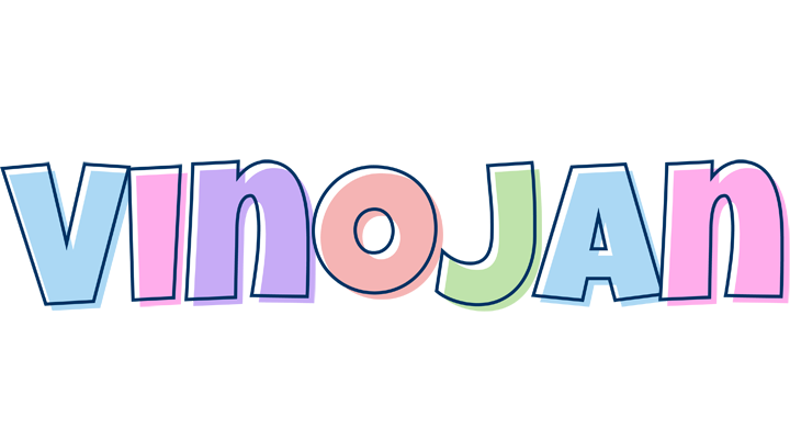 Vinojan pastel logo