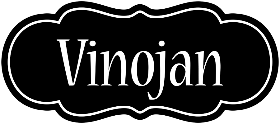 Vinojan welcome logo