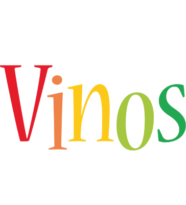 Vinos birthday logo