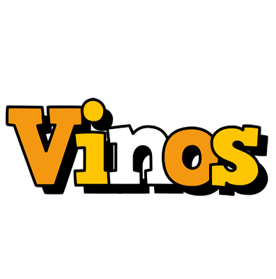 Vinos cartoon logo