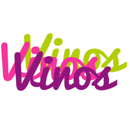 Vinos flowers logo