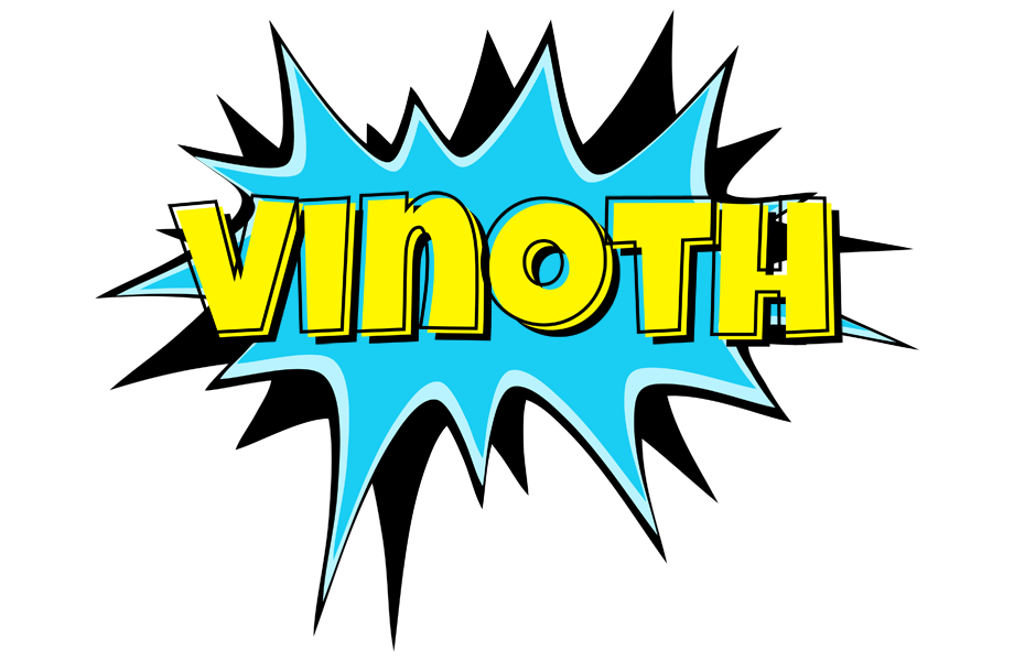 Vinoth amazing logo