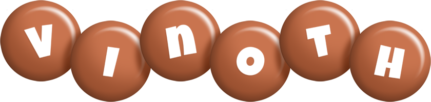 Vinoth candy-brown logo