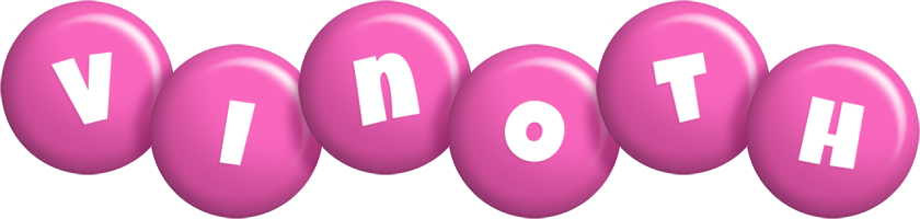 Vinoth candy-pink logo