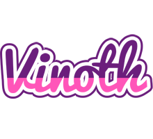 Vinoth cheerful logo