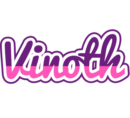 Vinoth cheerful logo
