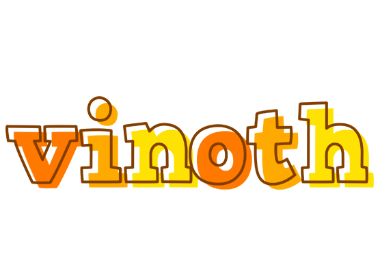 Vinoth desert logo