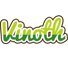 Vinoth golfing logo